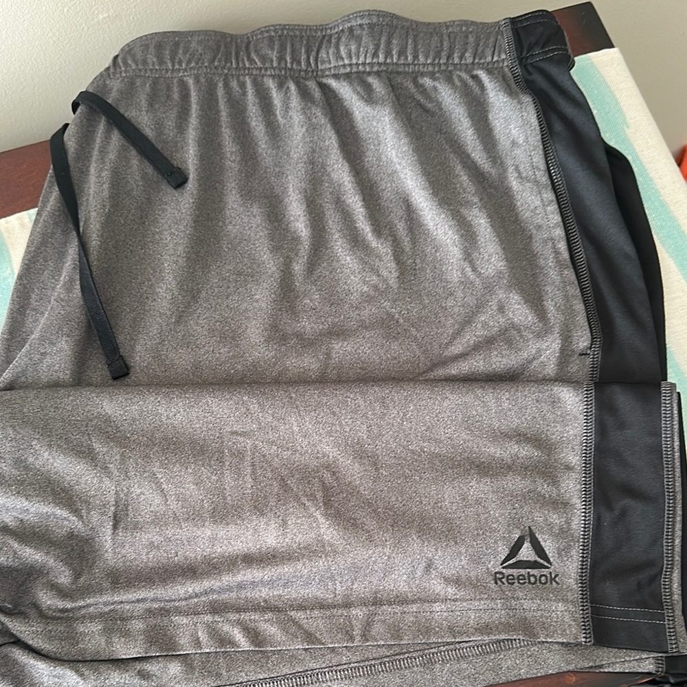 Reebok Charcoal Performance Shorts